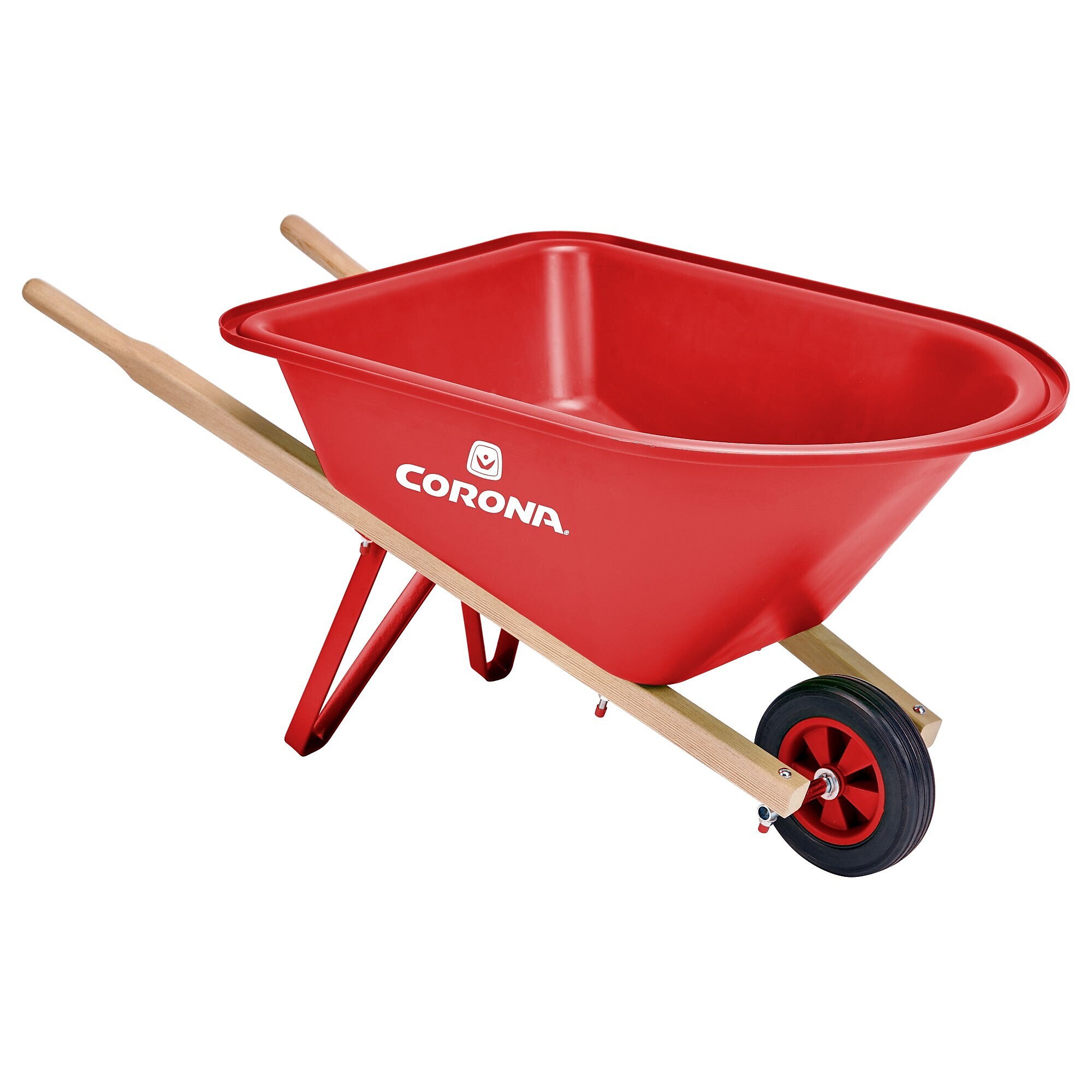 Corona Kids Wheelbarrow — Durable Steel, Easy-Grip Handles, Model# KD 1002